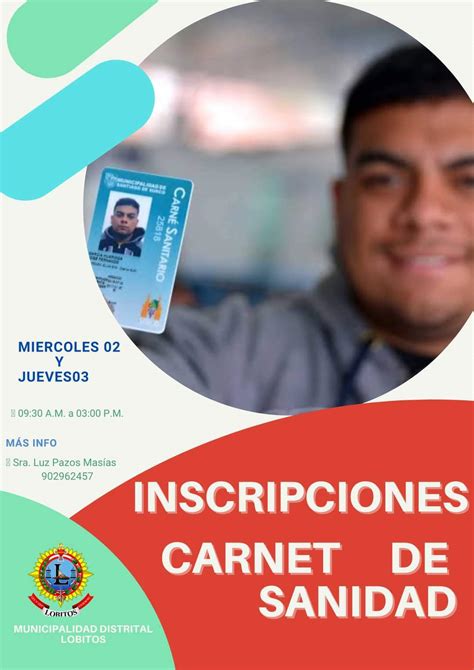 carnet sanidad lima|Manual 